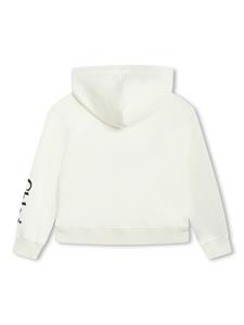 chloékids Chloé Kids Hoodie van biologisch katoen met print - Wit