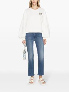 MOTHER Dazzler cropped jeans - Blauw