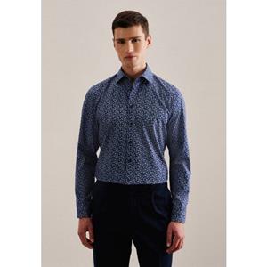 seidensticker Businesshemd "Shaped", Shaped Langarm Kentkragen Paisley