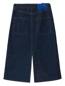 Burberry Japanese denim midi-rok - Blauw