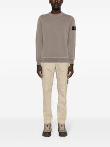 Stone Island slim-fit tapered trousers - Beige