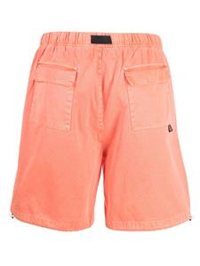 billionaireboysclub Billionaire Boys Club Shorts met trekkoordtaille en logo-applicatie - Oranje