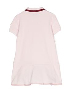 monclerenfant Moncler Enfant Blousejurk met geborduurd logo - Roze