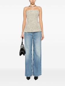 FRAME The 1978 high waist straight jeans - Blauw