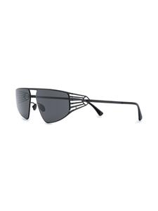 Mykita Studio zonnebril met oversized montuur - Zwart