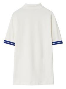 Burberry Gestreept poloshirt - Wit
