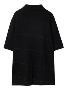 Burberry Gestreept poloshirt - Zwart
