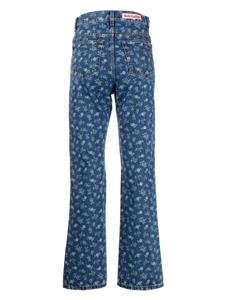 mollygoddard Molly Goddard Straight jeans - Blauw