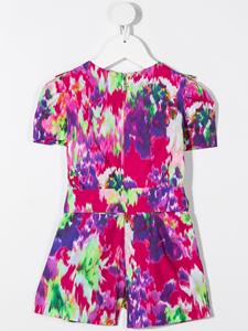 msgmkids MSGM Kids Playsuit met abstracte print - Roze
