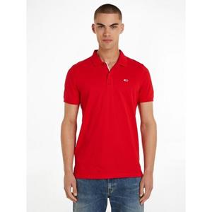 TOMMY JEANS Poloshirt TJM SLIM PLACKET POLO met een polokraag