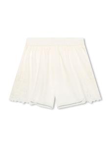 Chloé Kids Shorts met borduurwerk - Wit