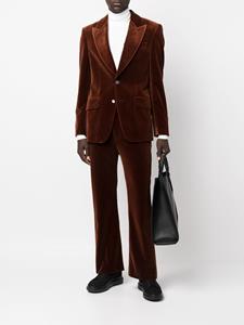 Herenpantalon Palm Angels fluweel in bruin