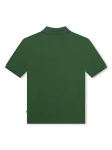 bosskidswear BOSS Kidswear Poloshirt met geborduurd logo - Groen
