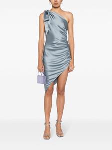 michellemason Michelle Mason Asymmetrische zijden mini-jurk - Blauw