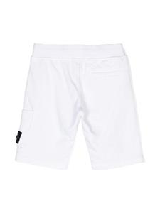 stoneislandjunior Stone Island Junior Shorts met patch - Wit