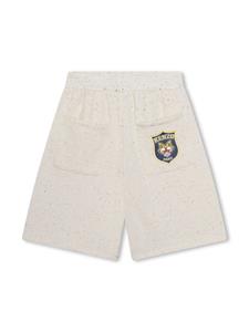 Kenzo Kids Trainingsshorts met trekkoord en print - Beige