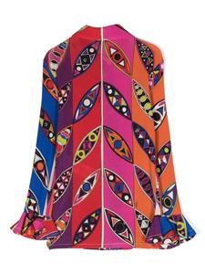 puccijunior PUCCI Junior Shirt met print - Paars