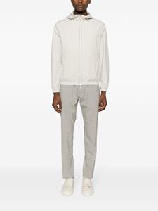 Eleventy Broek met trekkoordtaille - Grijs