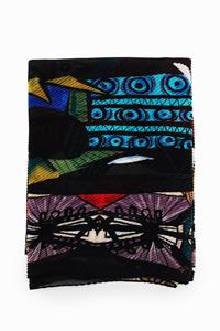 desigual Rechthoekige sjaal M. Christian Lacroix - BLACK