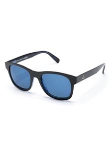 Moncler Eyewear Zonnebril met wayfarer montuur - Blauw