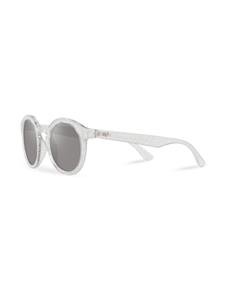 dolce&gabbanakids Dolce & Gabbana Kids Zonnebril met rond montuur - Wit