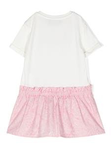 versacekids Versace Kids T-shirtjurk met barokprint - Wit