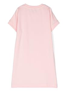 moschinokids Moschino Kids Jurk met teddybeerprint - Roze