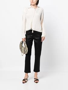 PAIGE Cropped jeans - Zwart