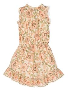 zimmermannkids ZIMMERMANN Kids Jurk met bloemenprint - Veelkleurig