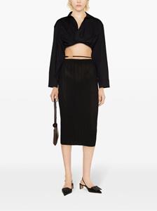 Jacquemus La Jupe Pralu midi-rok - Zwart