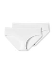 Schiesser - 2p Hipster - 95-5 - wit