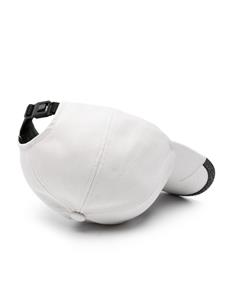 Moncler Katoenen pet met logopatch - Grijs
