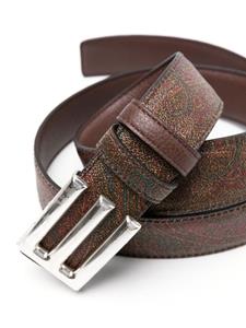 ETRO Gespriem met paisley-print - Bruin