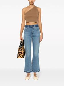 veronicabeard Veronica Beard Carson high waist flared jeans - Blauw