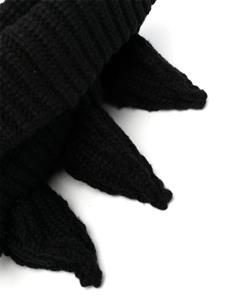 Charles Jeffrey Loverboy Berserker chunky-knit beanie - Zwart