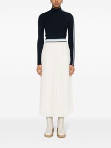 Moncler pleated midi skirt - Beige