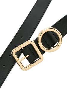 Jacquemus La Ceinture Regalo leren riem - Zwart
