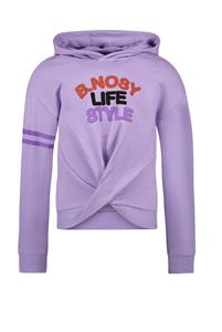 B.Nosy Meisjes hoodie life style lilac