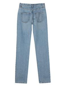 Coperni Open Hip straight jeans - Blauw