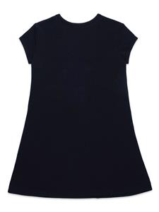 dieselkids Diesel Kids Jurk met geborduurd logo - Zwart