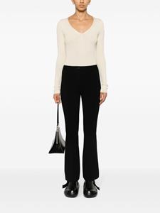 Theory Flared broek - Zwart