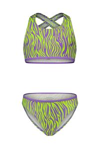 B.Nosy Meisjes bikini active zebra sharp green