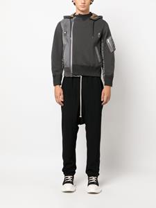 rickowens Rick Owens Trainingsbroek met verlaagd kruis - Zwart