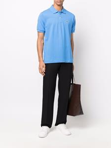 Lacoste Poloshirt met logopatch - Blauw