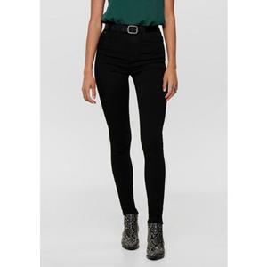 ONLY Stoffhose schwarz regular (1-tlg)
