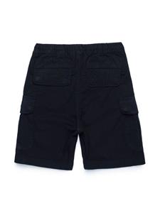Diesel Kids Shorts met geborduurd logo - Zwart