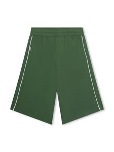 BOSS Kidswear Trainingsshorts met geborduurd logo - Groen