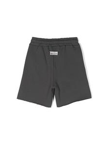 msgmkids MSGM Kids Gerafelde shorts - Grijs
