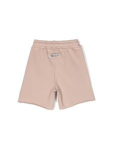 msgmkids MSGM Kids Gerafelde shorts - Bruin