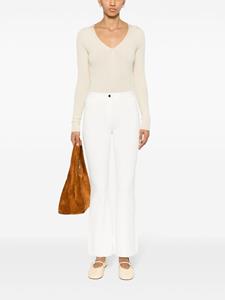 Theory Flared broek - Wit